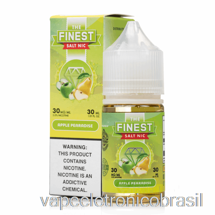 Vape Eletronico Apple Peradise - A Melhor Edição De Frutas Salt Nic - 30ml 50mg